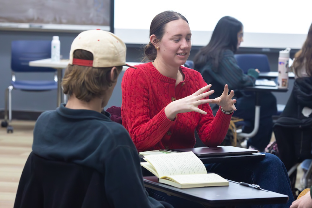 CA609: Advanced Screenwriting - Students Discussing Screenplays