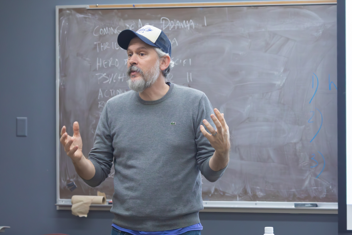 CA609: Advanced Screenwriting - Students Discussing Screenplays